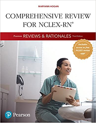 Pearson Reviews & Rationales: Comprehensive Review for NCLEX-RN (3rd Edition) - Original PDF